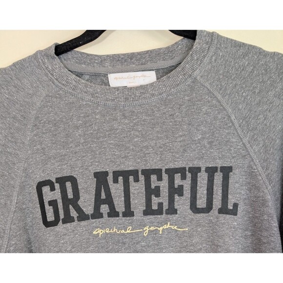 Spiritual Gangster Sweatshirt Grateful Old School Graphic Crew Neck Size Small - Picture 7 of 10